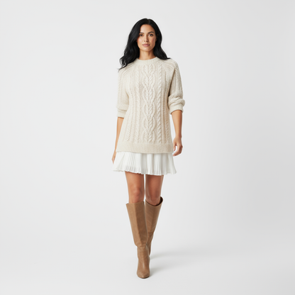 NARELLA | Vestido sofisticado de punto