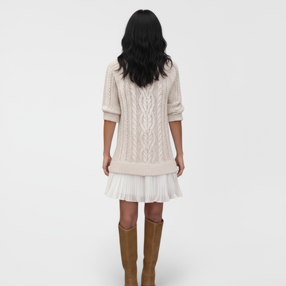 NARELLA | Vestido sofisticado de punto