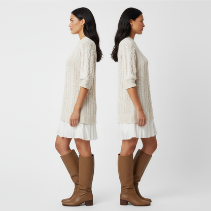 NARELLA | Vestido sofisticado de punto