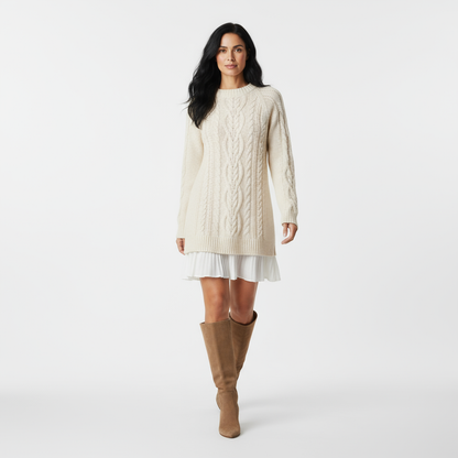 NARELLA | Vestido sofisticado de punto